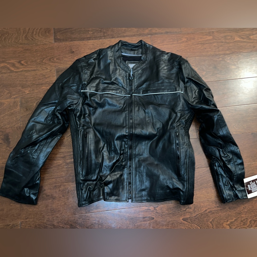 Mens Leather Jacket size LARGE